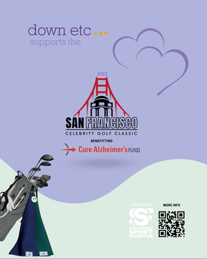 Down Etc Supports the San Francisco Celebrity Golf Classic for the Cure Alzheimer’s Fund