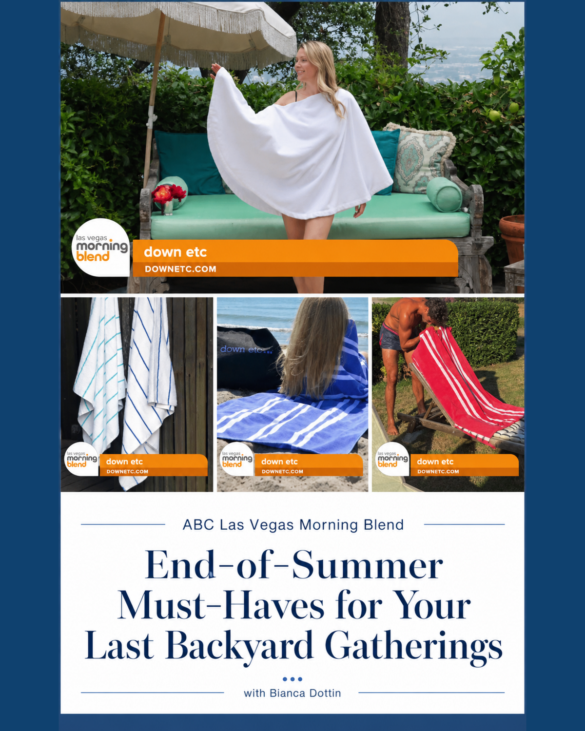 down etc Featured on ABC Las Vegas Morning Blend’s End-of-Summer Must-Haves
