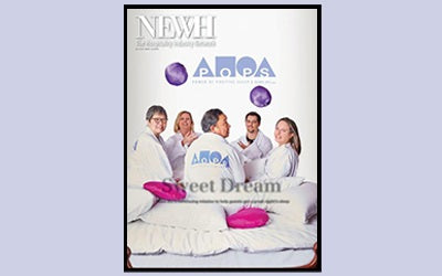 We're on the Cover of NEWH Magazine!