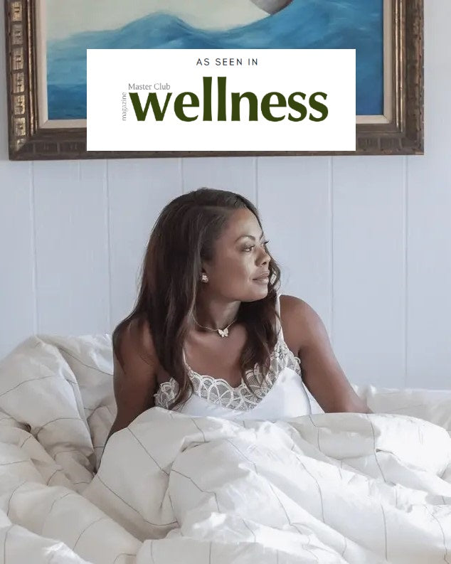 down etc’s bedding Featured in Master Club Wellness Magazine