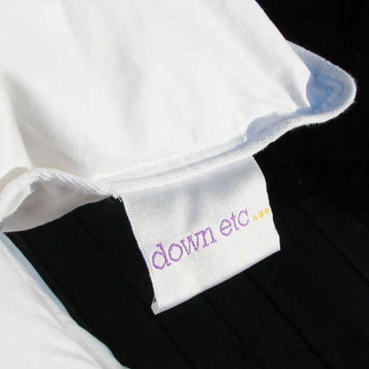 aquaplush® down alternative polyester pillow, firm
