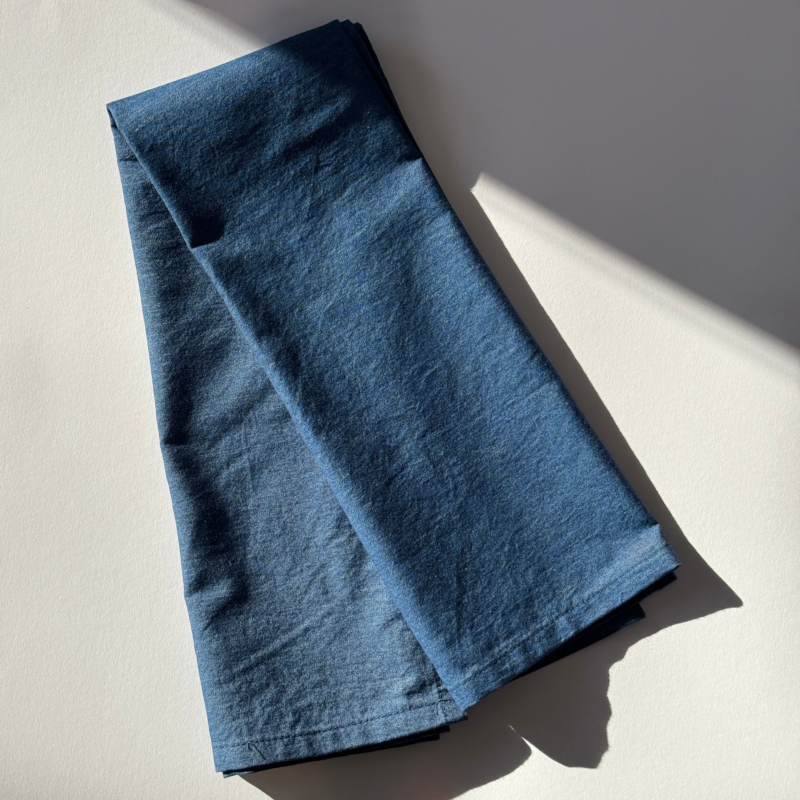 midnight denim bar towel, set of 2