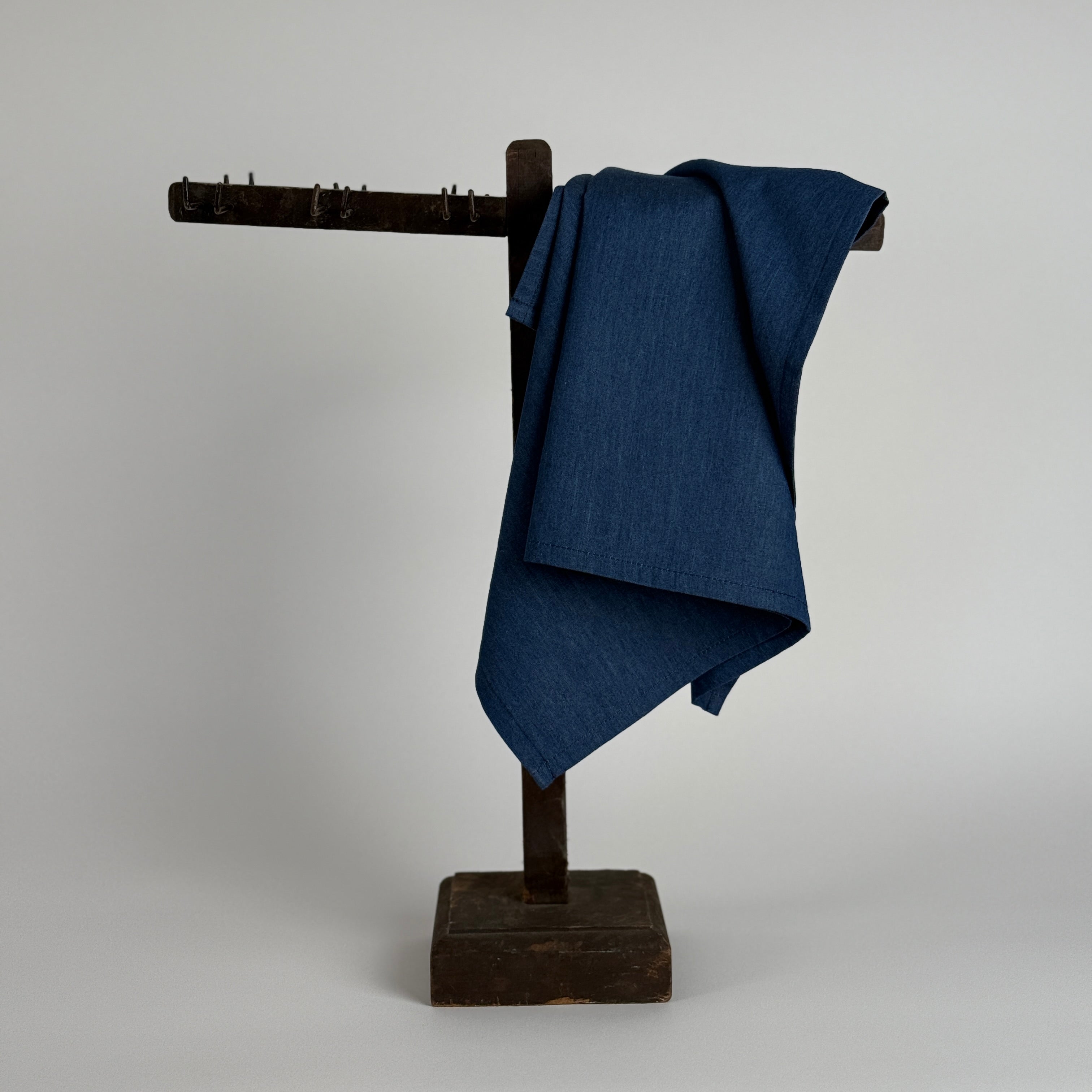 midnight denim bar towel, set of 2