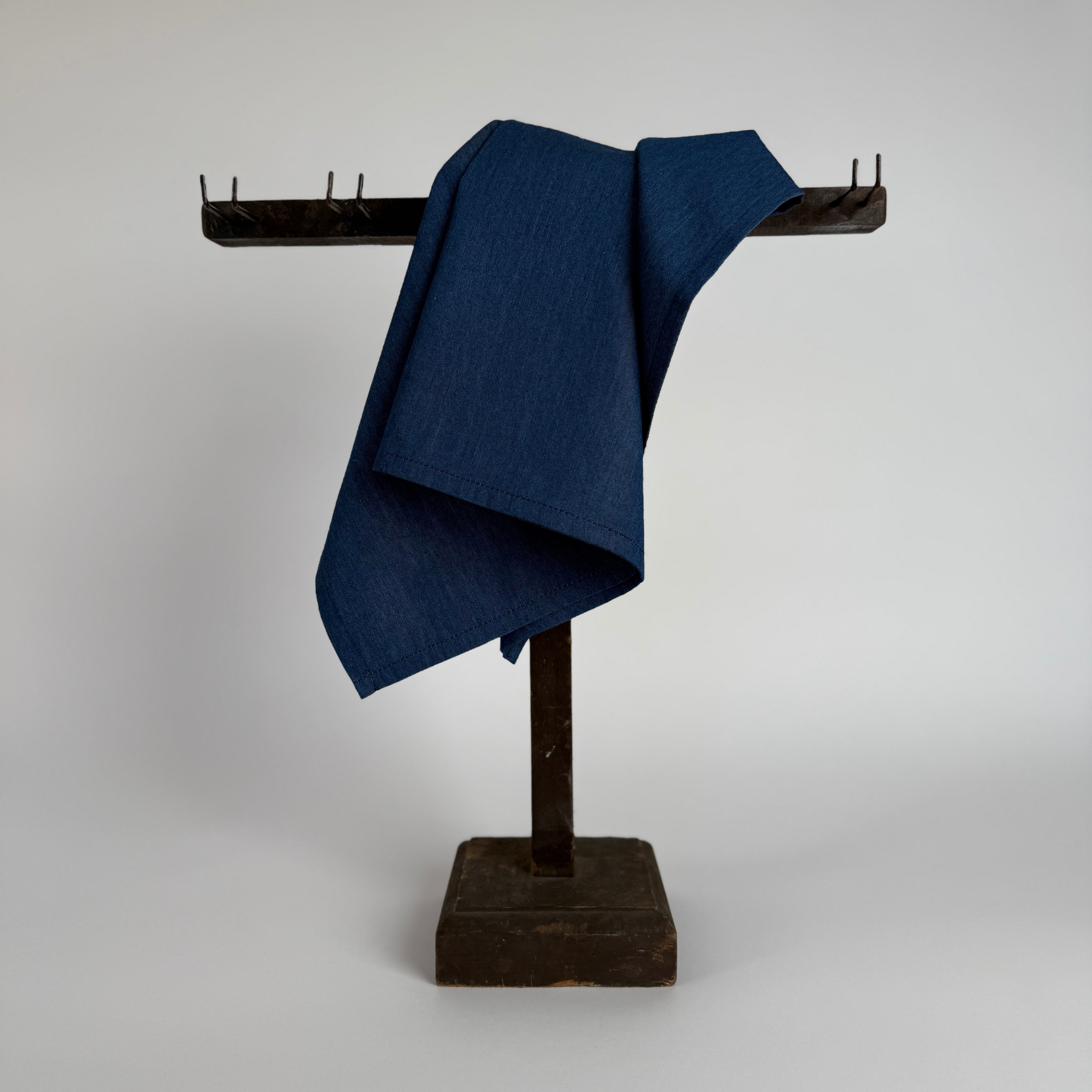 midnight denim bar towel, set of 2