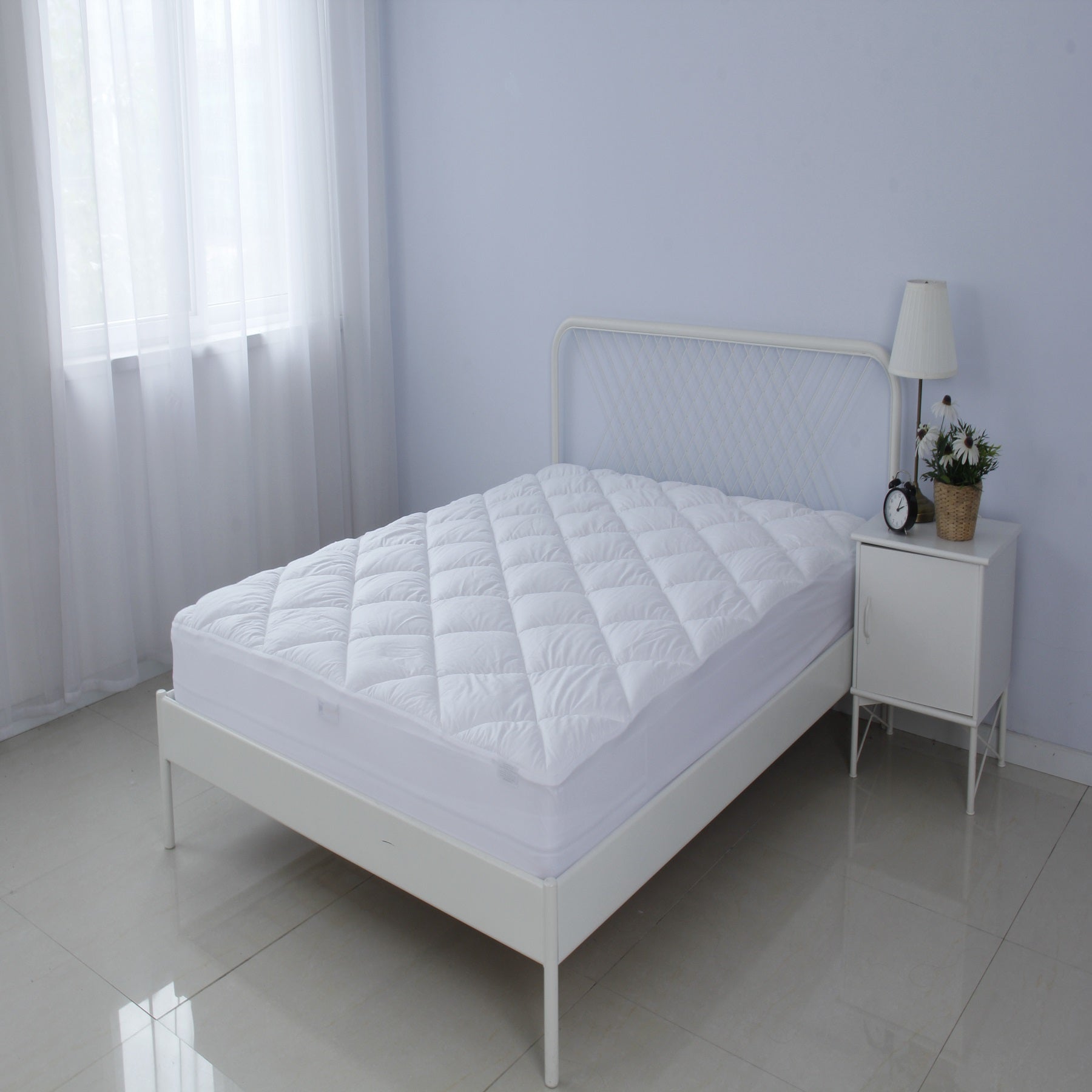 lily pads® waterproof mattress protector pad (15 oz)