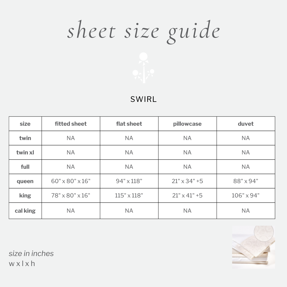 swirl duvet cover, queen