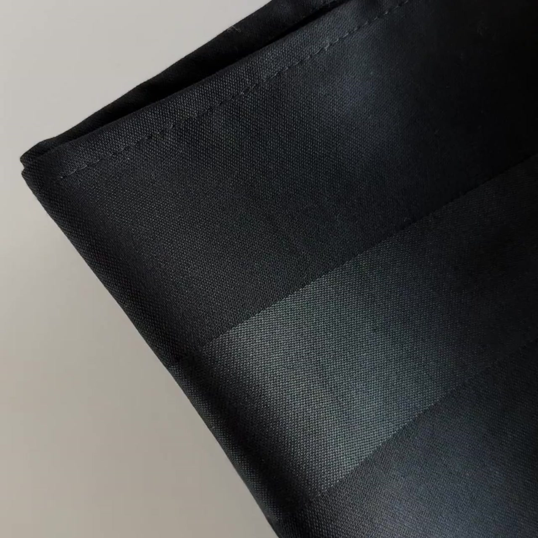 cotton napkin, black