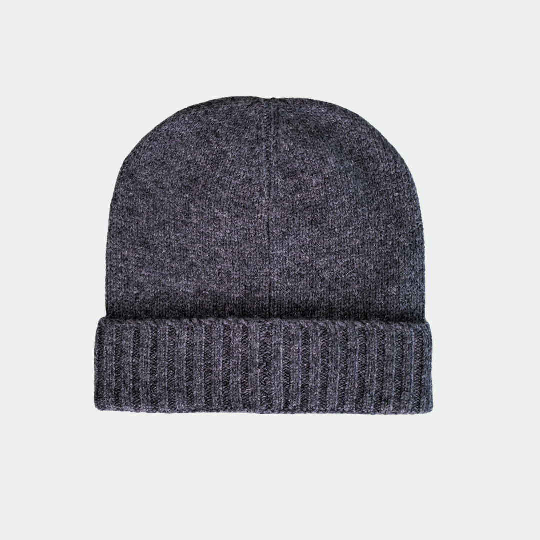 cashmere hat - derby gray