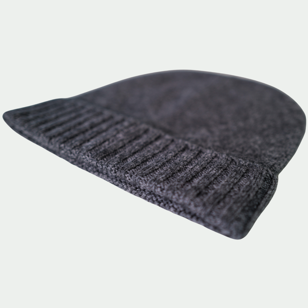 cashmere hat - derby gray