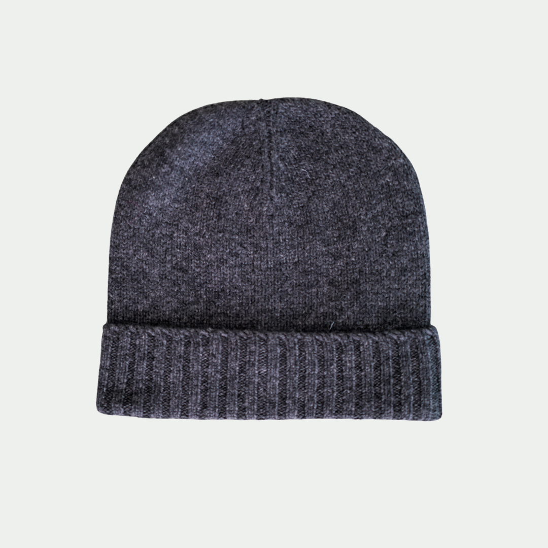 cashmere hat - derby gray