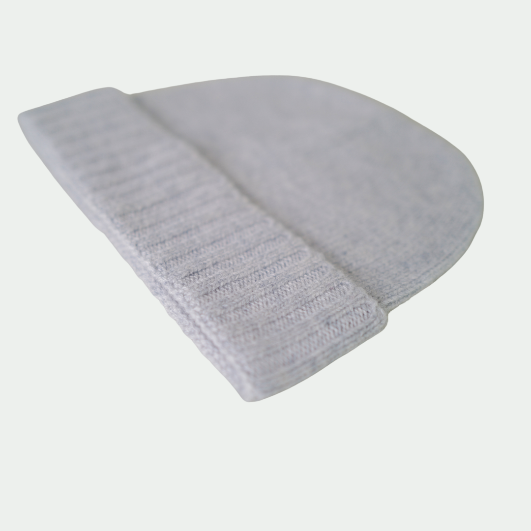 cashmere hat - derby gray