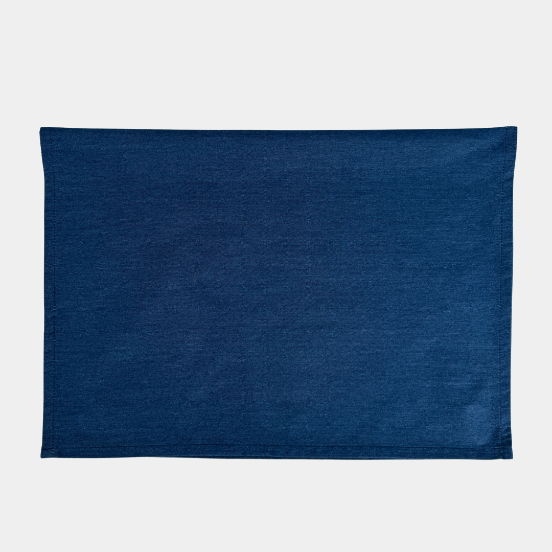 midnight denim bar towel, set of 2