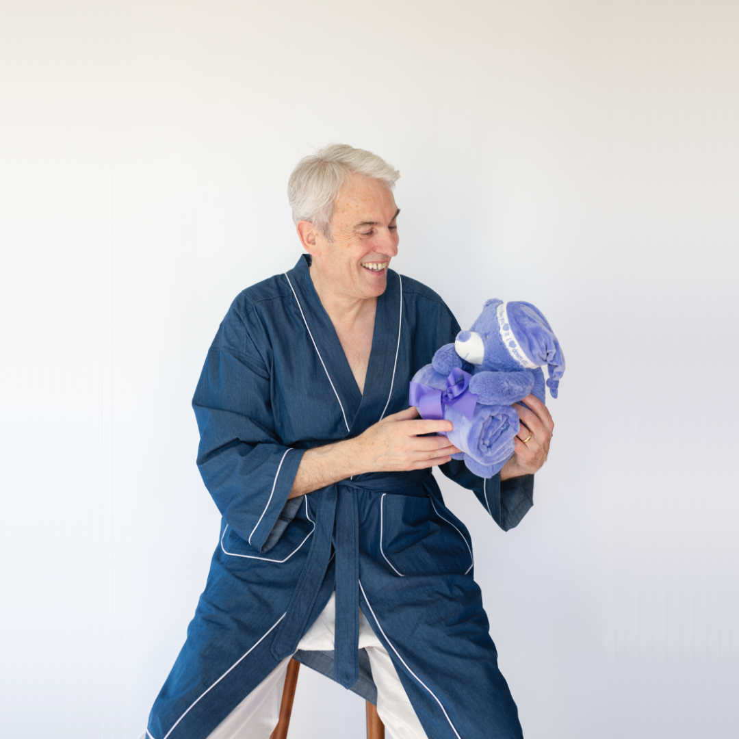 peri bear with blankie