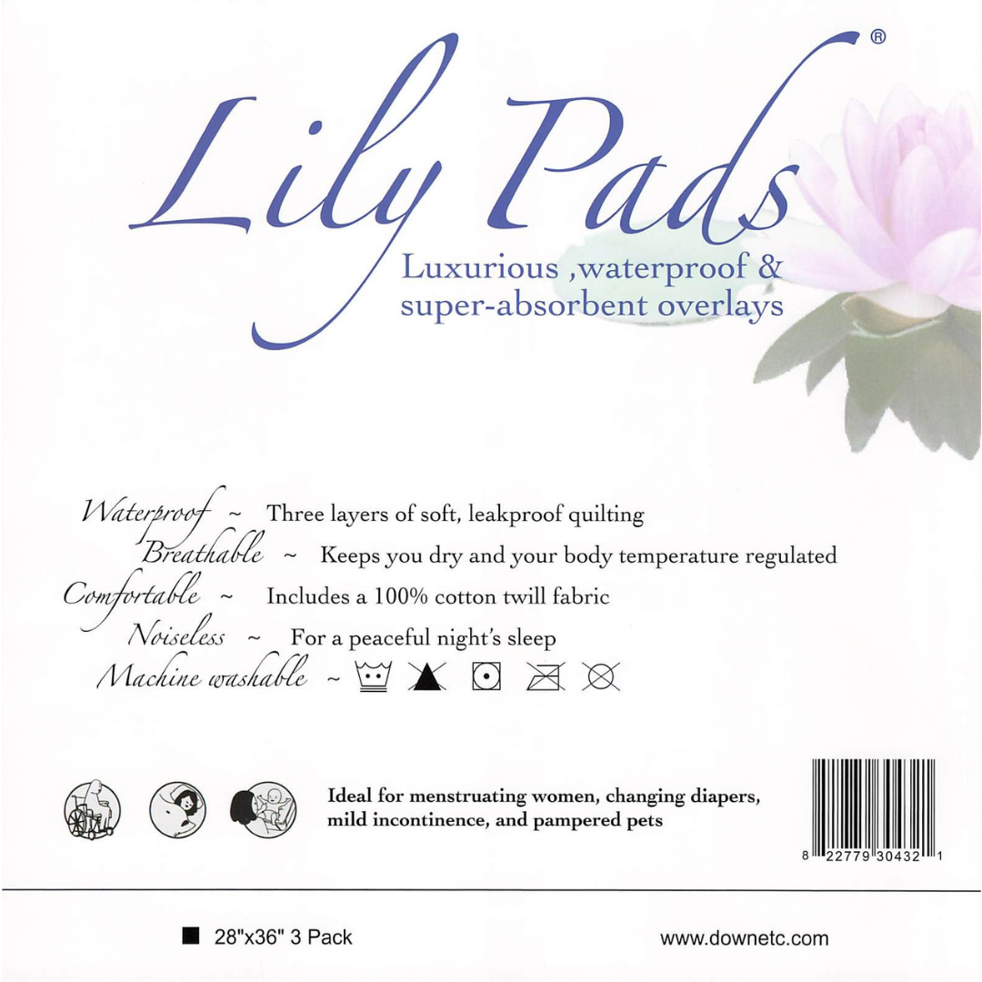 lily pads® waterproof overlays