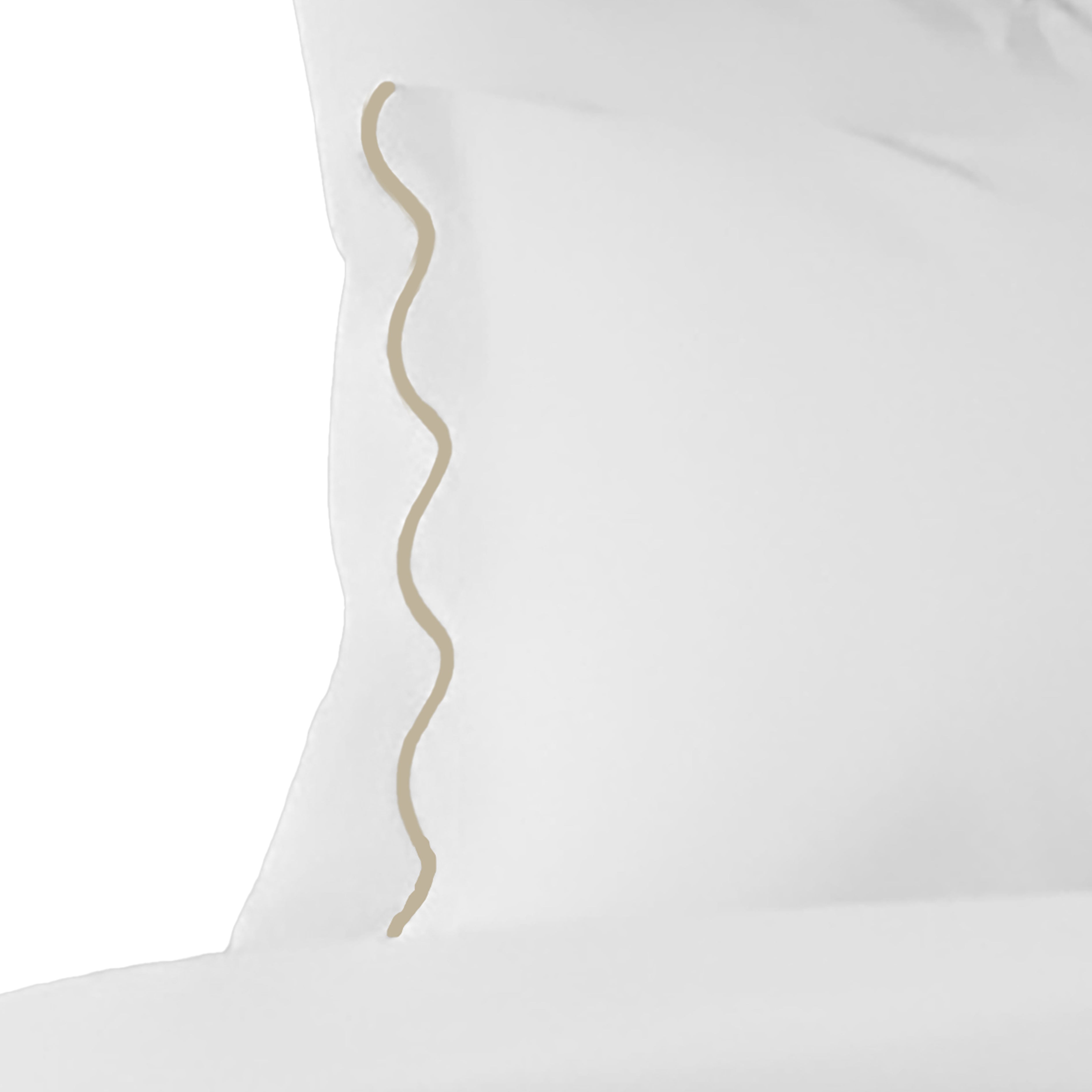 serenity scallop pillowcase sets