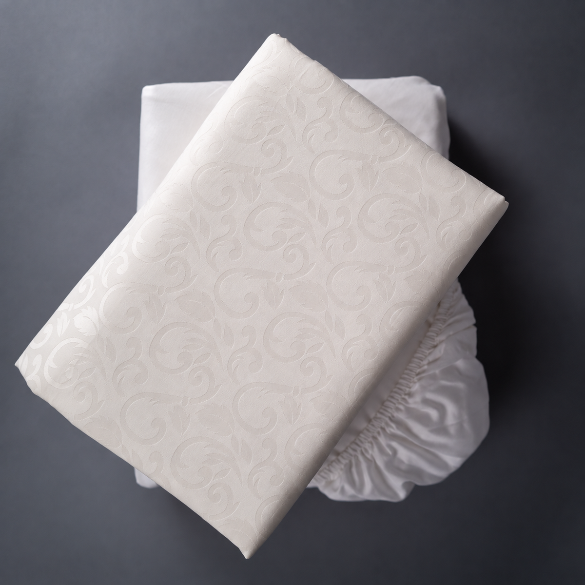 swirl flat and fitted sheet set