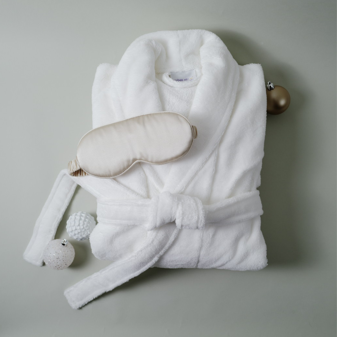 taurus mountain collection absorb8™ shawl collar robe, white