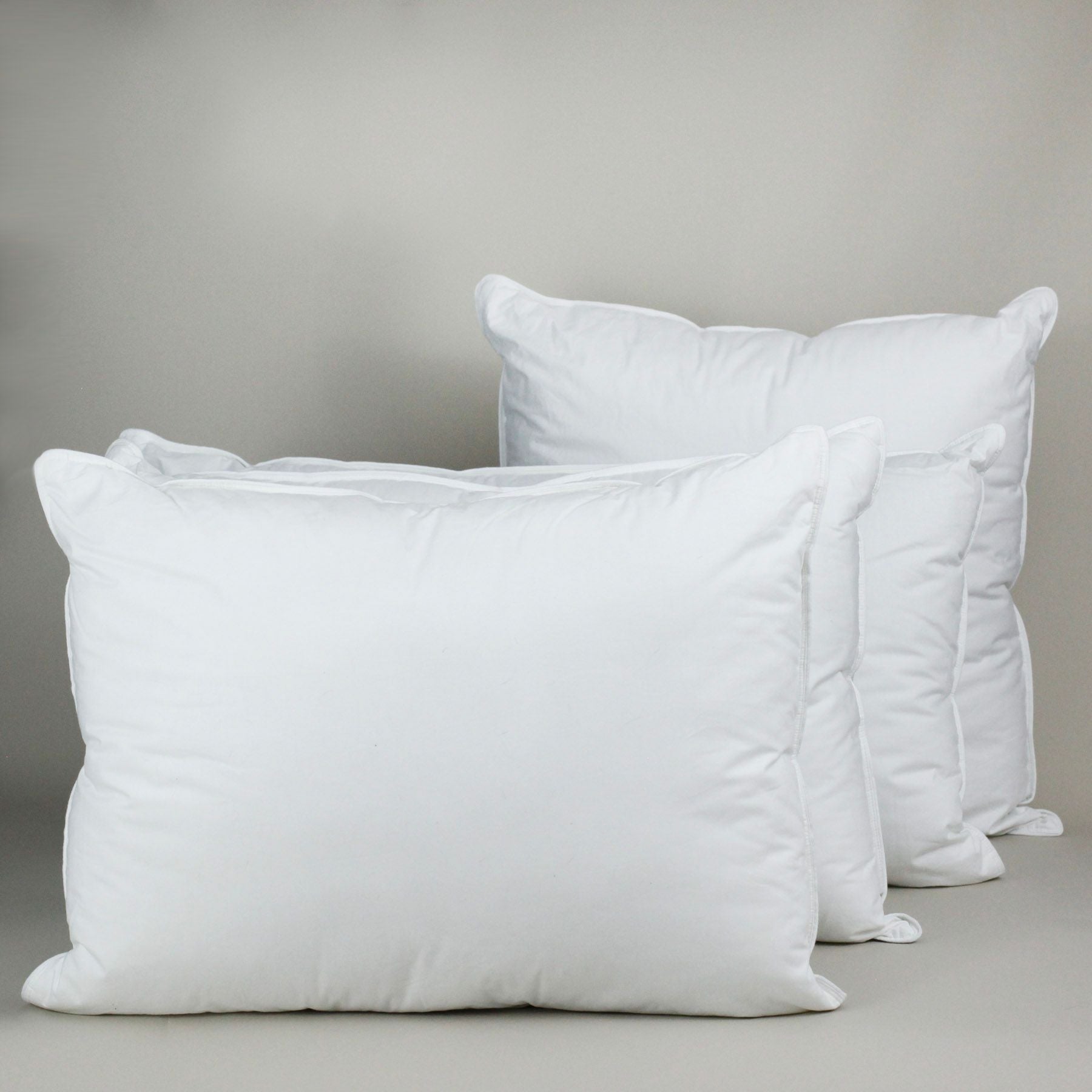 white goose down pillow
