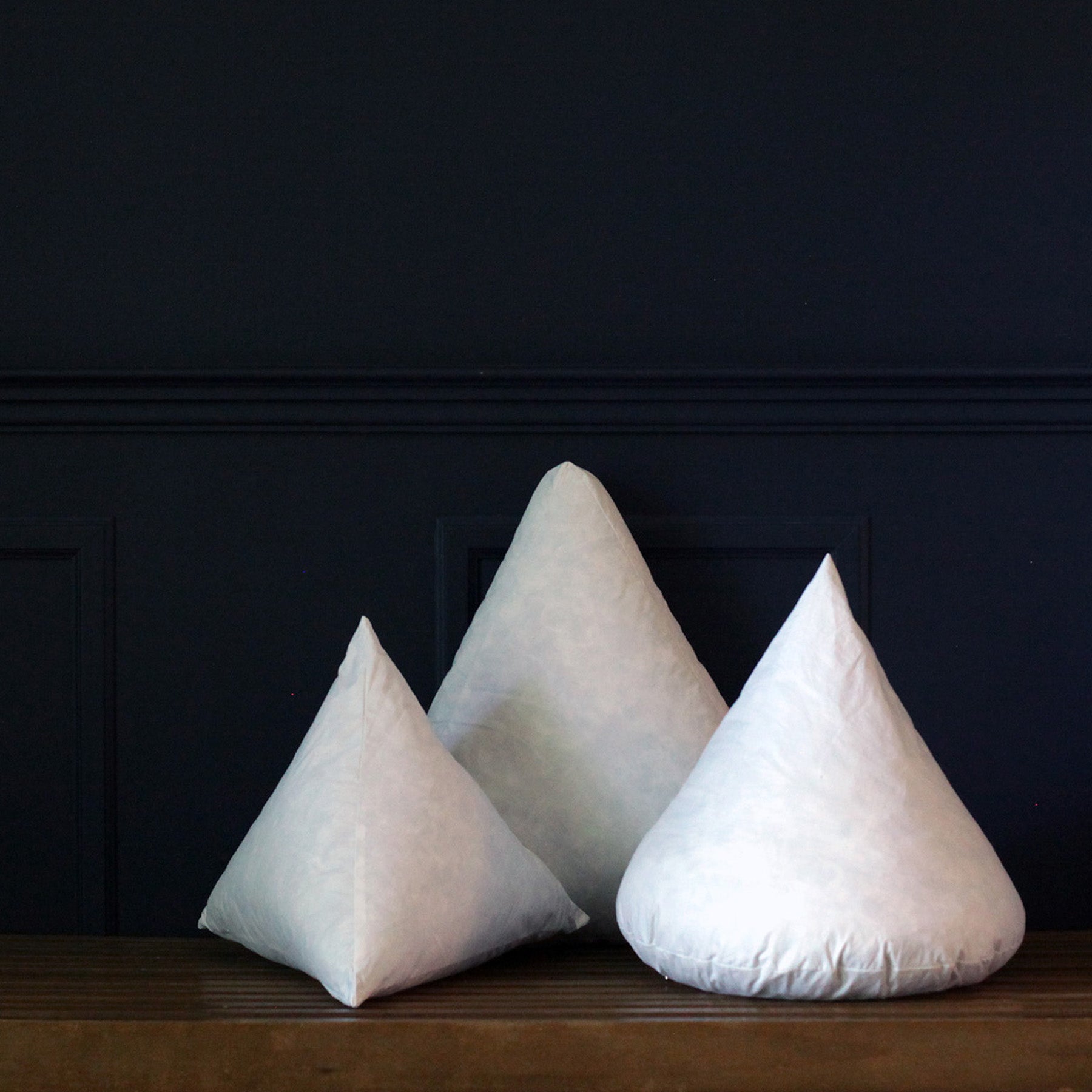 triangle feather pillow inserts