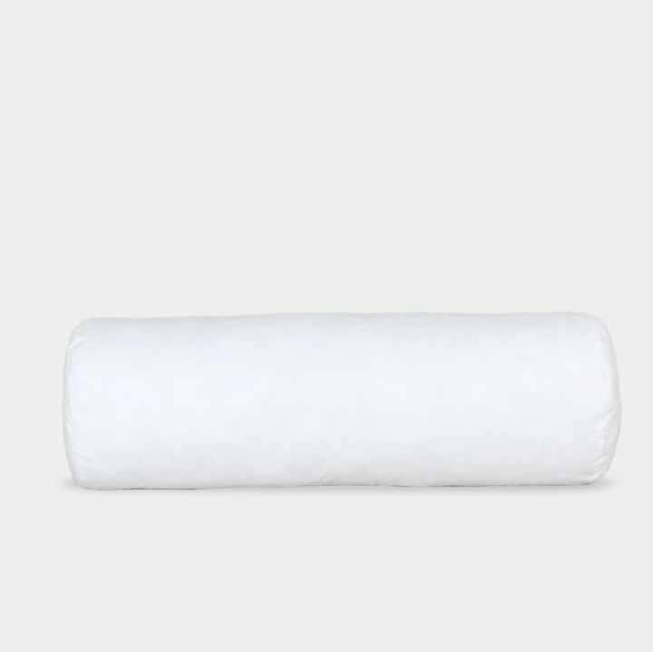 cotton covered bolster pillow insert down etc