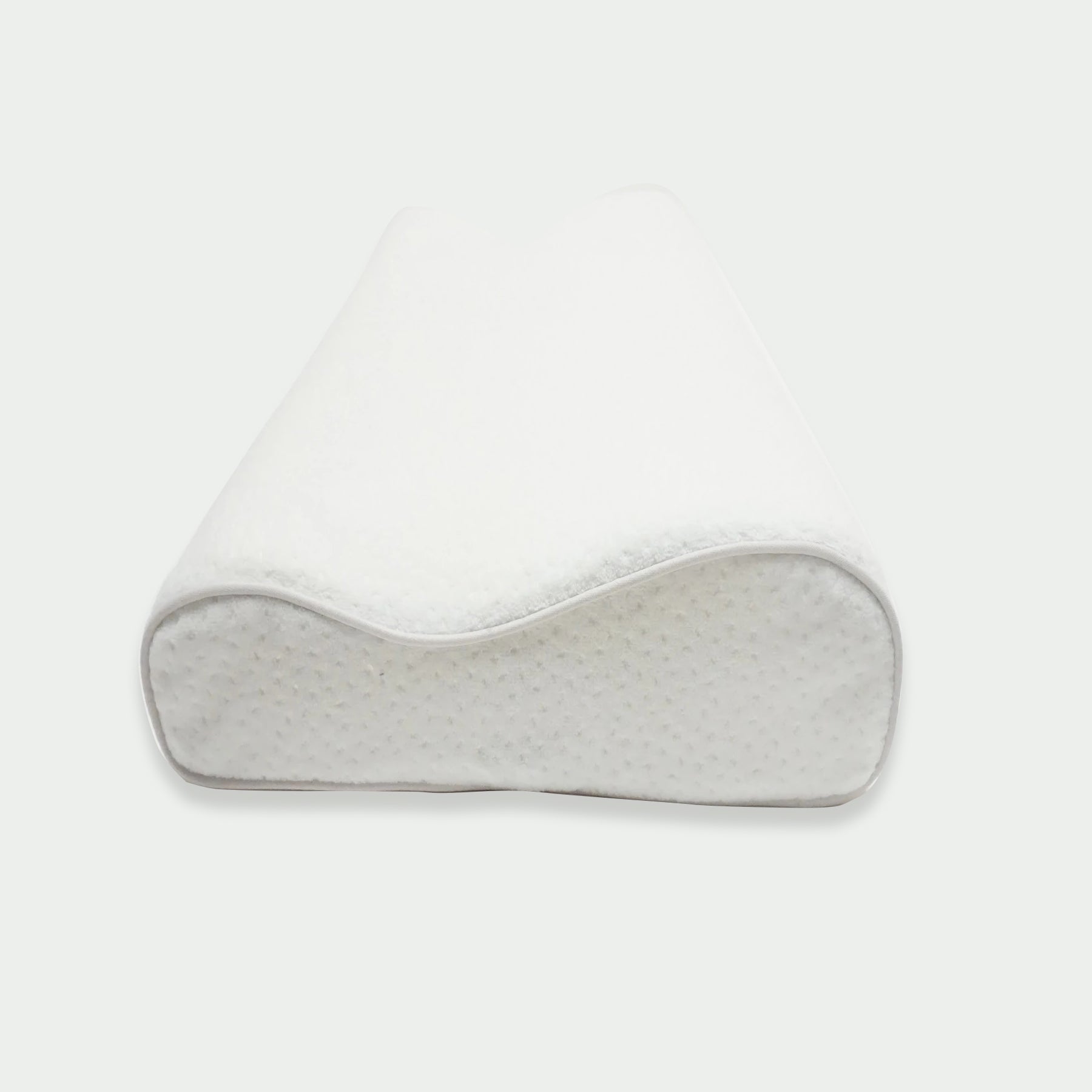 essential memory foam pillow with pillowcase