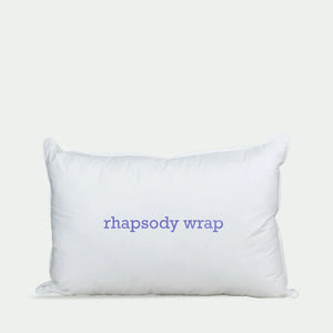 rhapsody wrap white goose down and white goose feather pillow