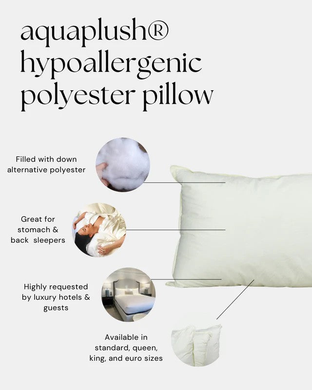 aquaplush® Chosen by Oprah Daily's 2026 Sleep O-Awards as Best Down Alternative Pillow