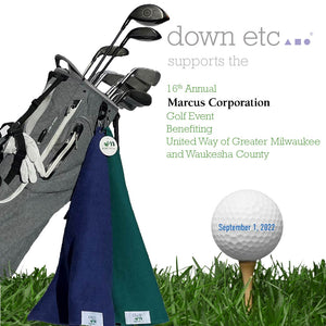 Down Etc Supports United Way with Ogolf Etc® Face and Club Towels