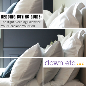 Fall 2022 Bedding Buying Guide pillows on bed