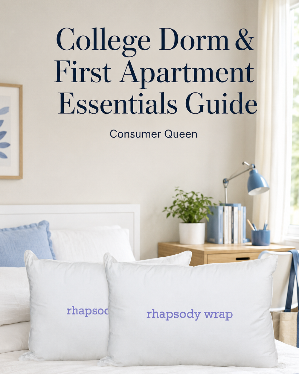Consumer Queen Features down etc in Its College Dorm and First Apartment Essentials Guide