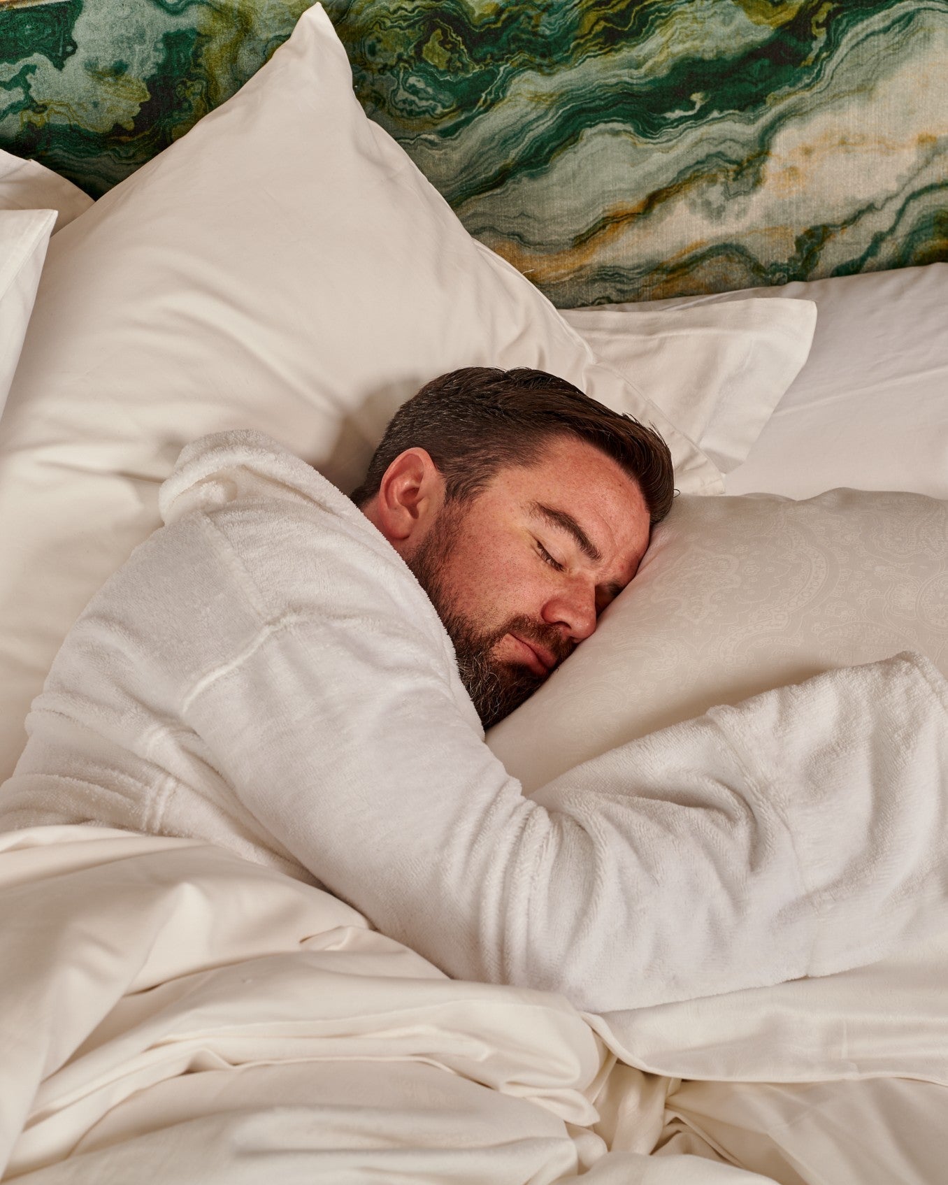 sleeping man