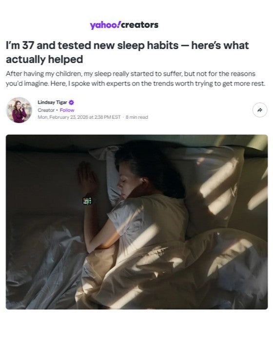 Yahoo! Creator Lindsay Tigar Is Sleeping Well Under Our Premium White Goose Down Comforter