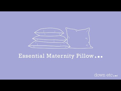 Essential Maternity Body Pillow Video