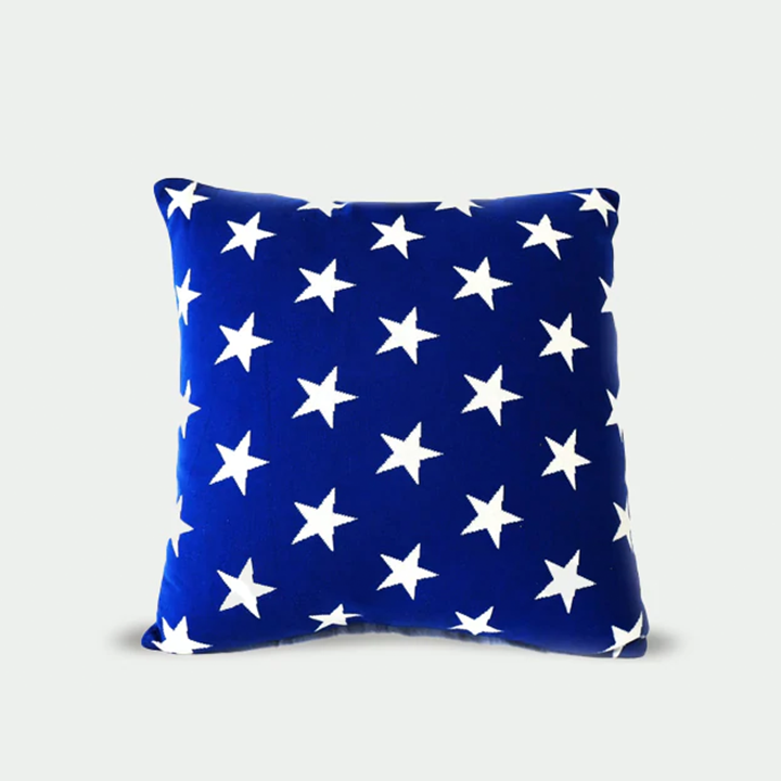 White sales star pillow