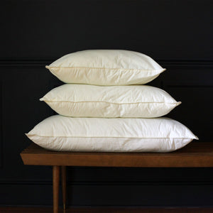 aquaplush® hypoallergenic polyester pillow, firm