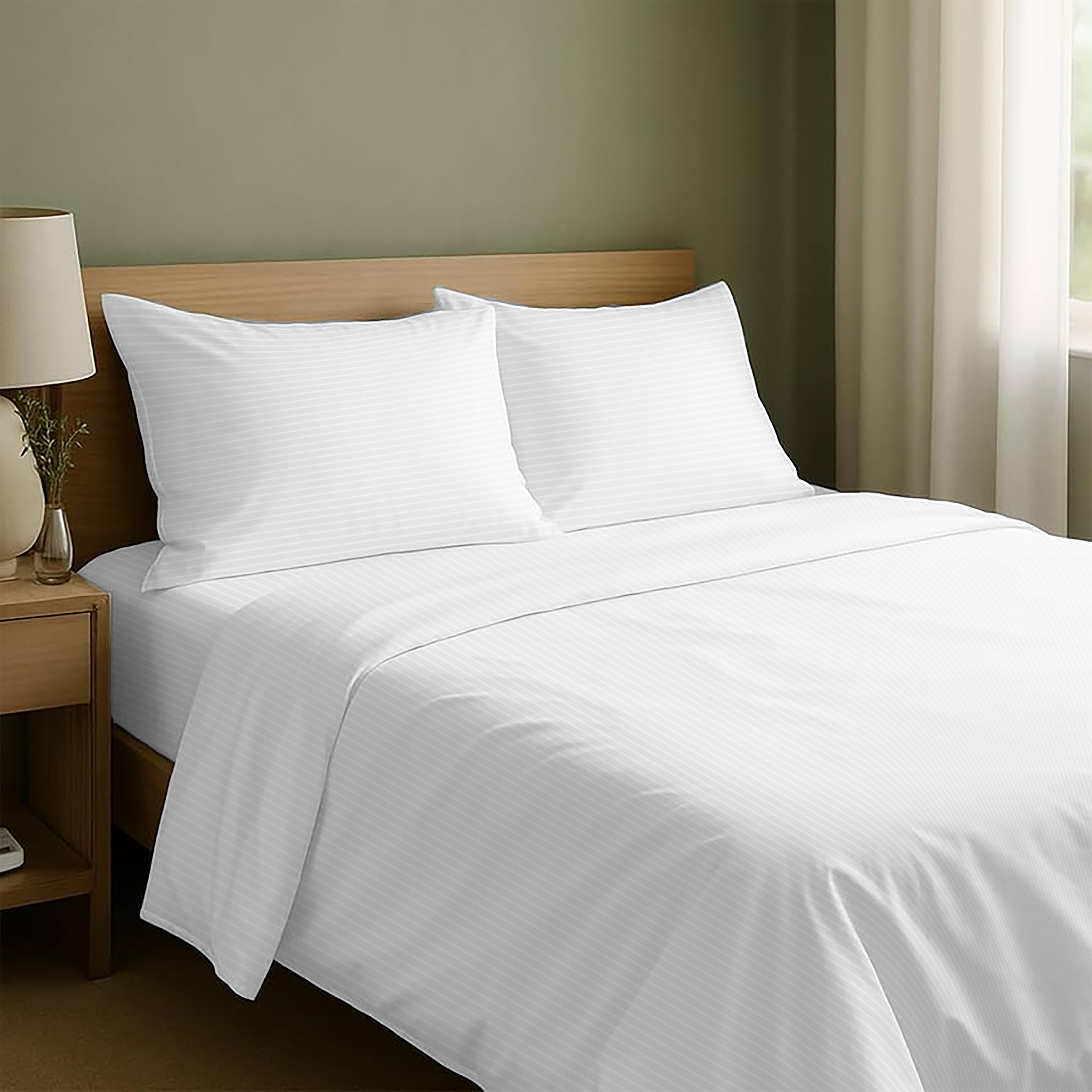 regal sateen sheet set with duvet cover