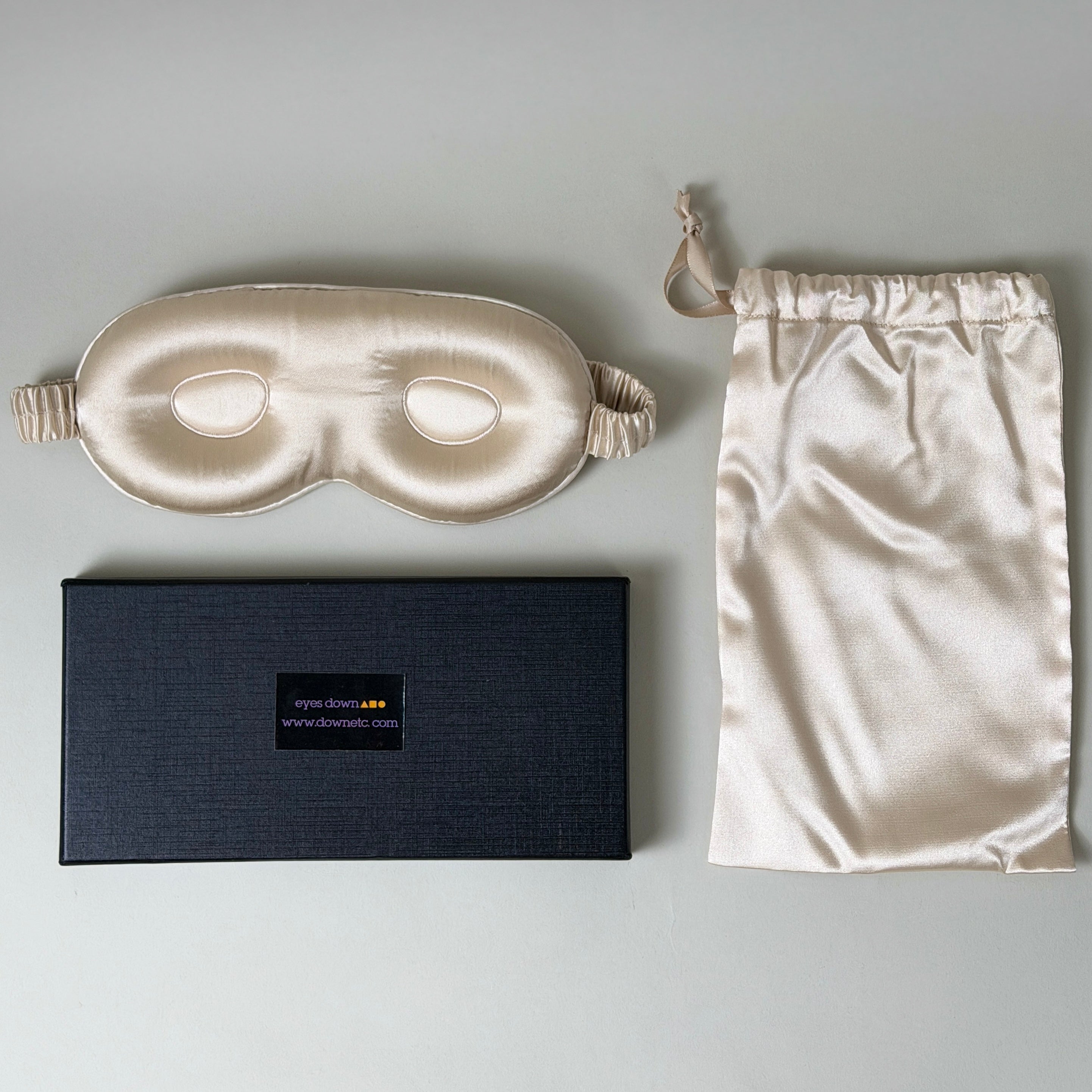 eyes down™ silk eye mask lunar