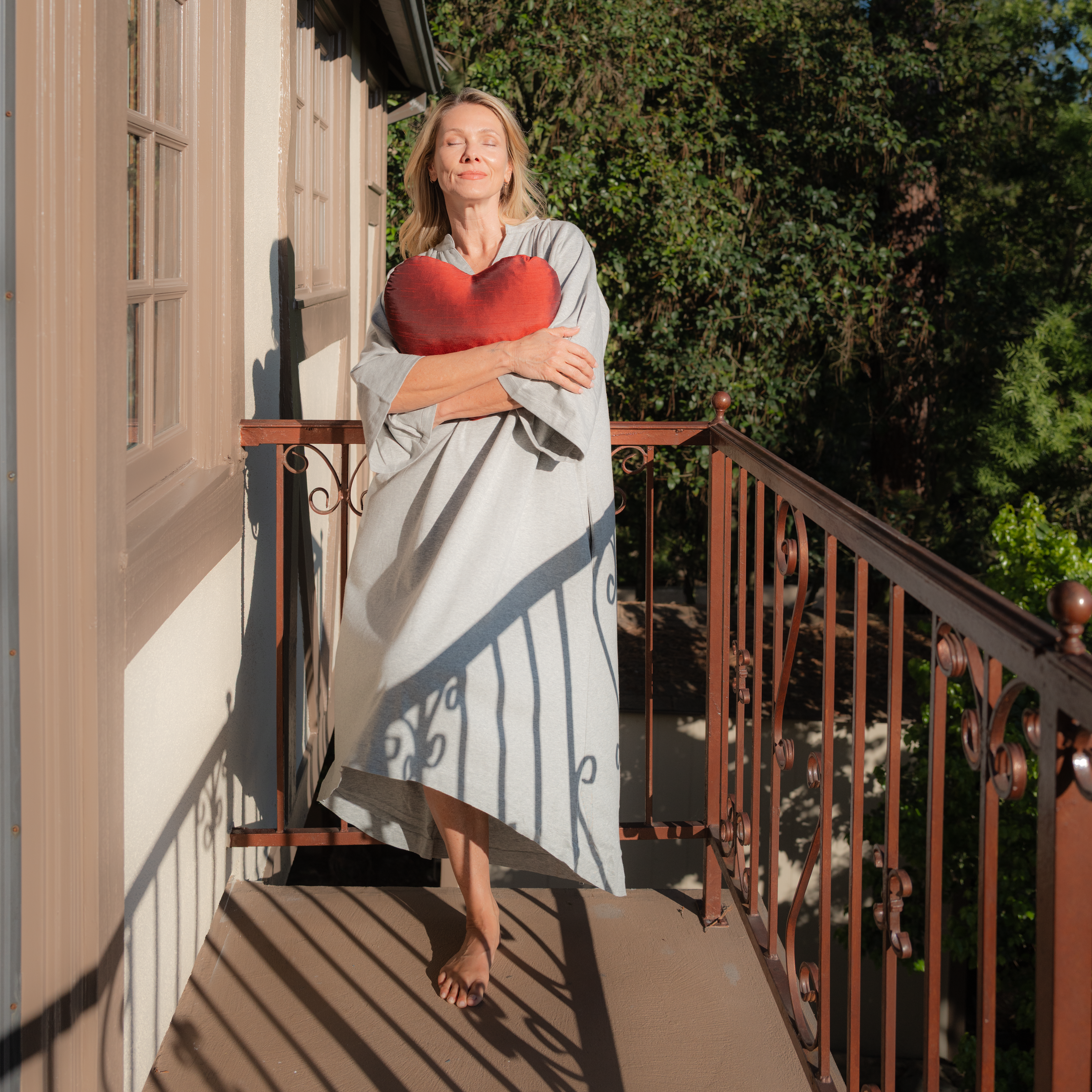 sheet pjams™ jersey cotton nightshirt with pockets