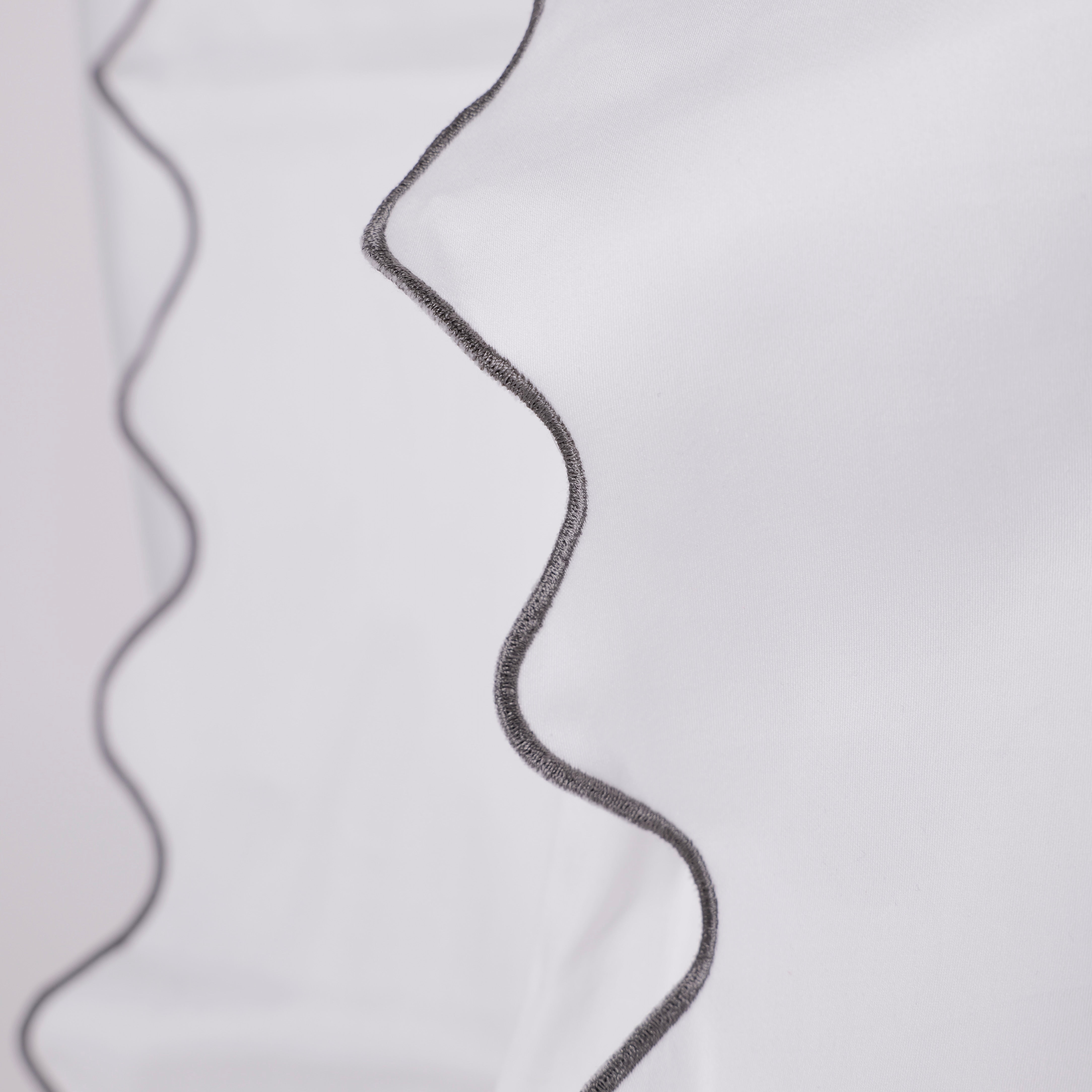 serenity scallop pillowcase sets