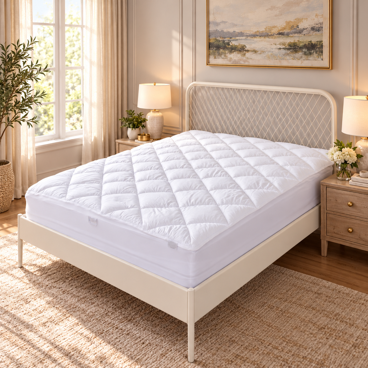 lily pads®  waterproof mattress protector pad (15 oz)