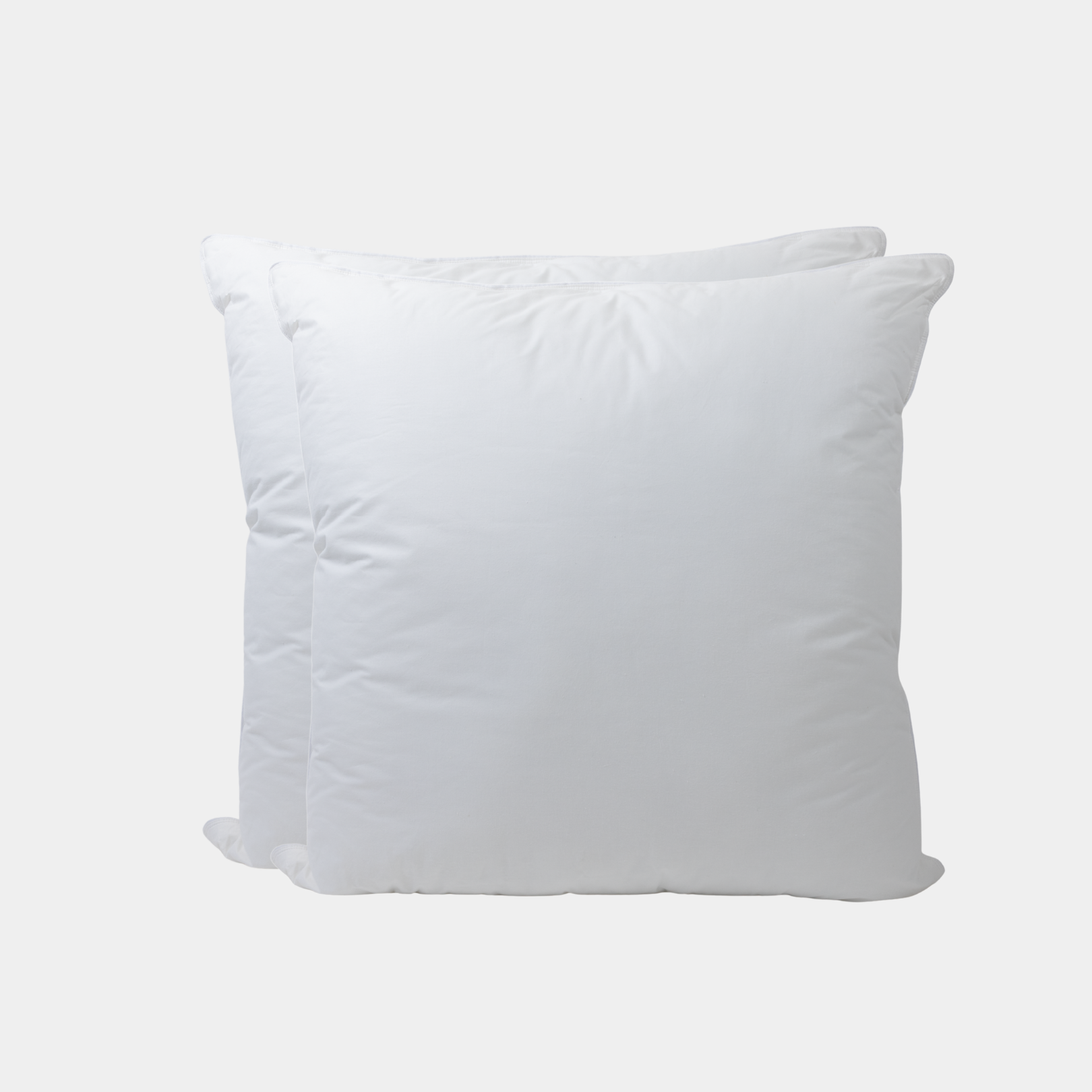 Fairfax Euro Square Pillow Bundle: fairfax pillows and pillow protectors