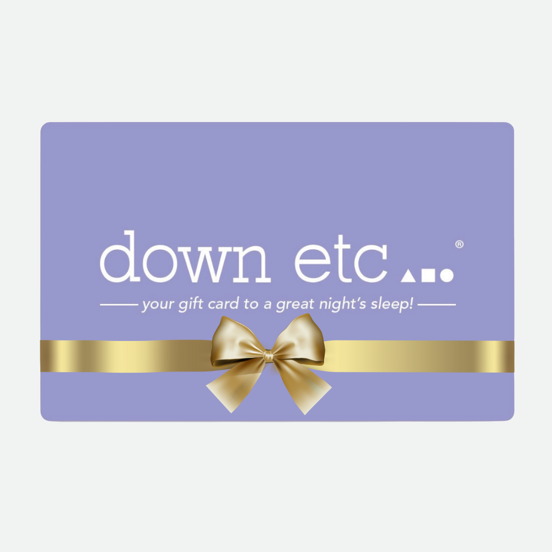 down etc gift card