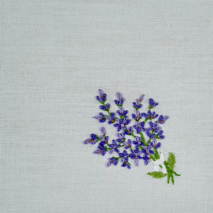 tablescape etc hand embroidered cloth cocktail napkins, set of 4