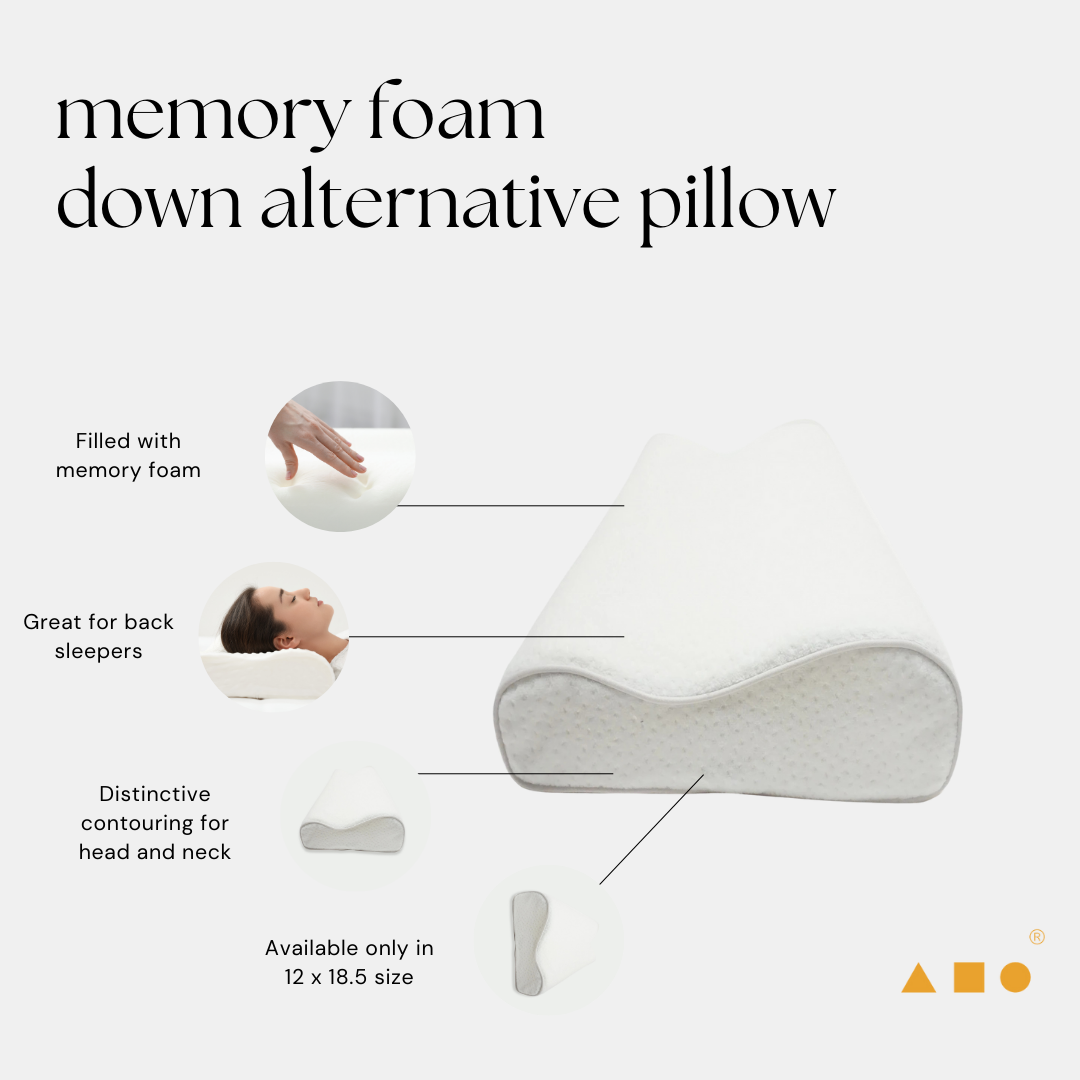 Pillowcase to fit memory foam pillow best sale