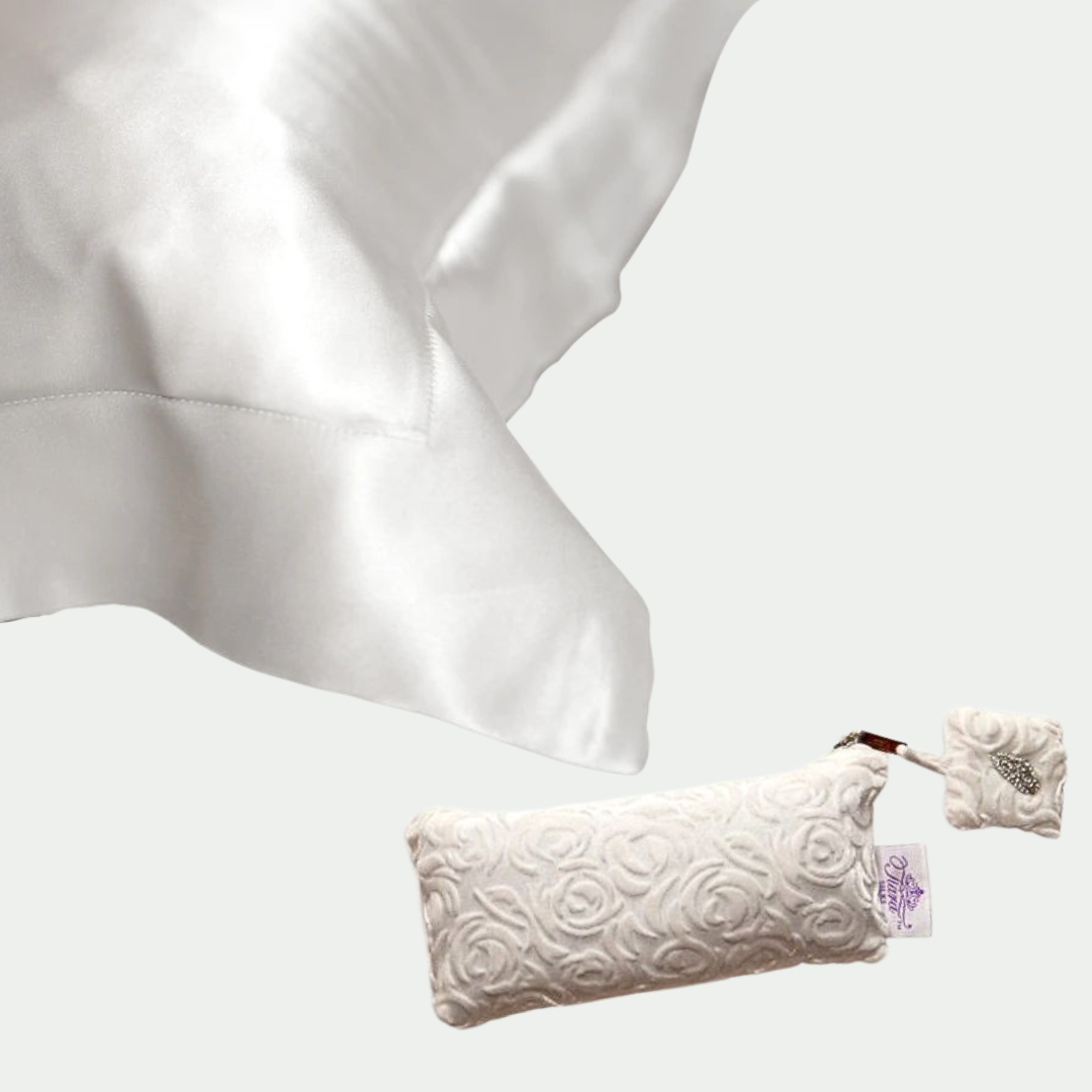 Silk travel pillowcase deals