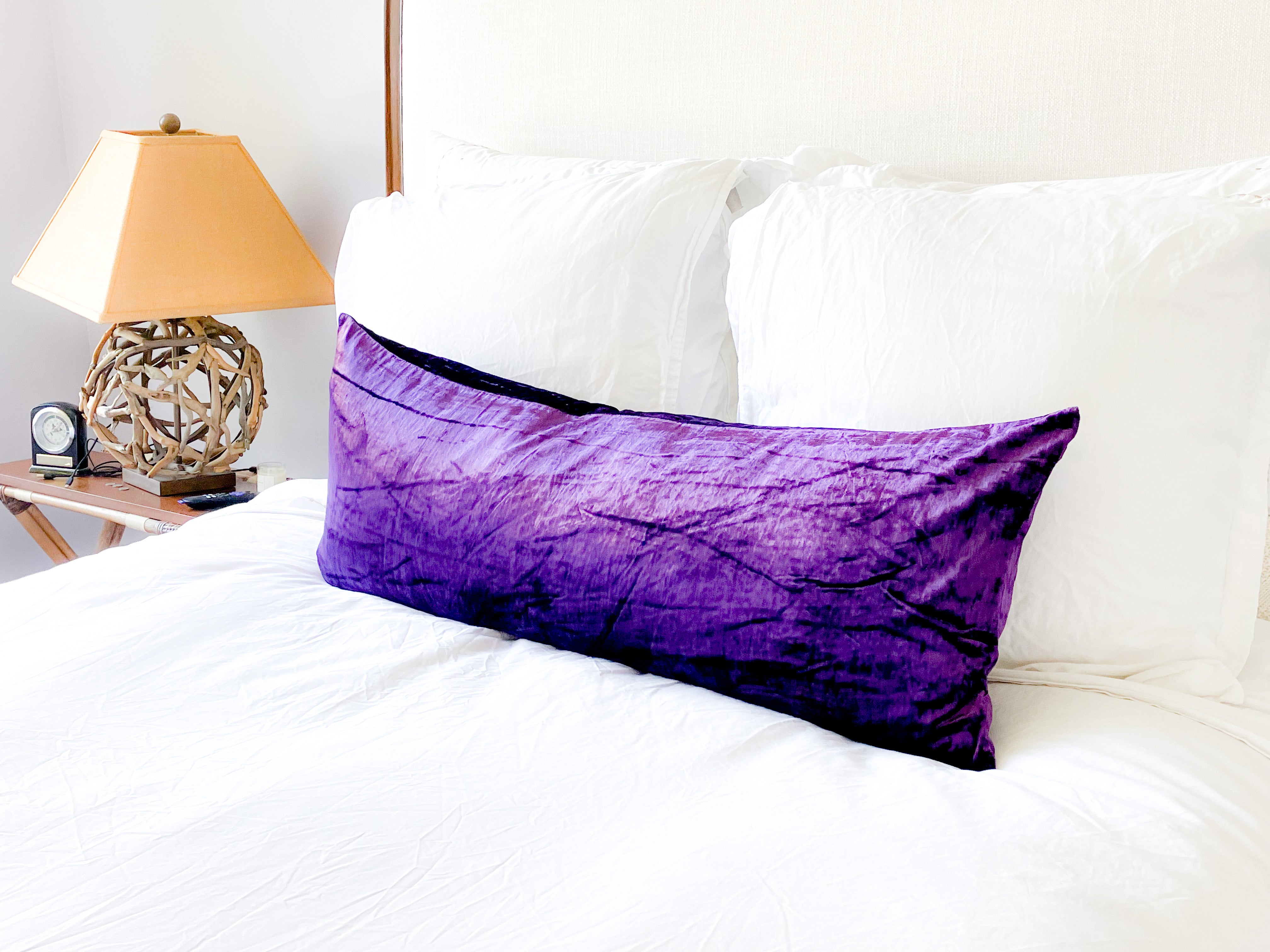 velvet decorative feather pillows