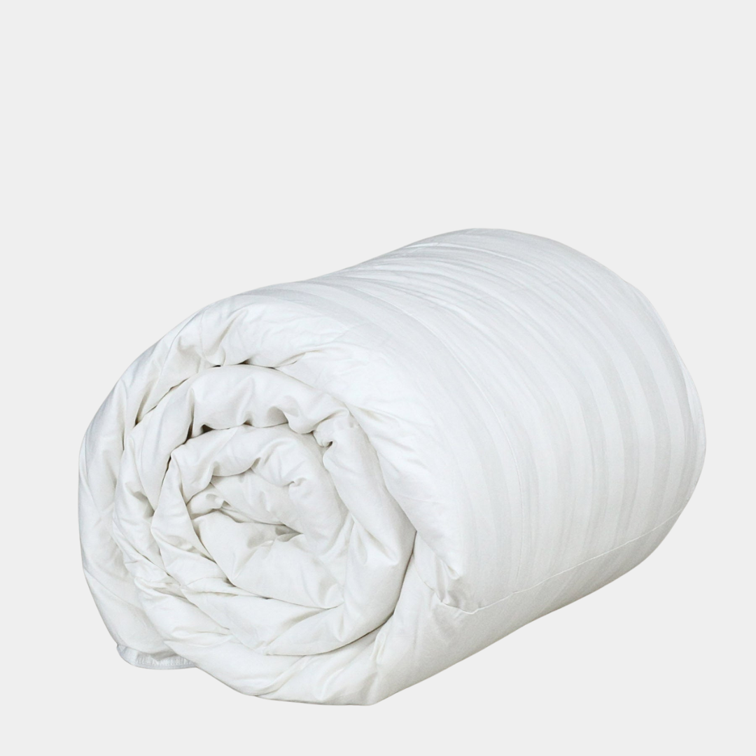 premium white goose down comforter, all-seasons weight