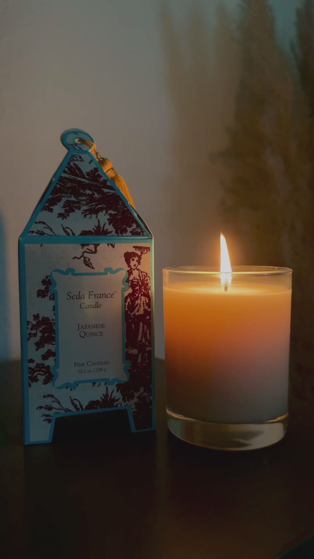SedaFrance Japanese Quince Candle