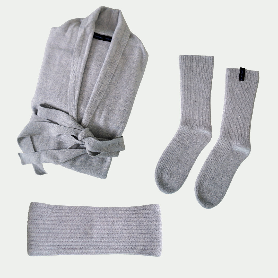 cashmere set, super gray