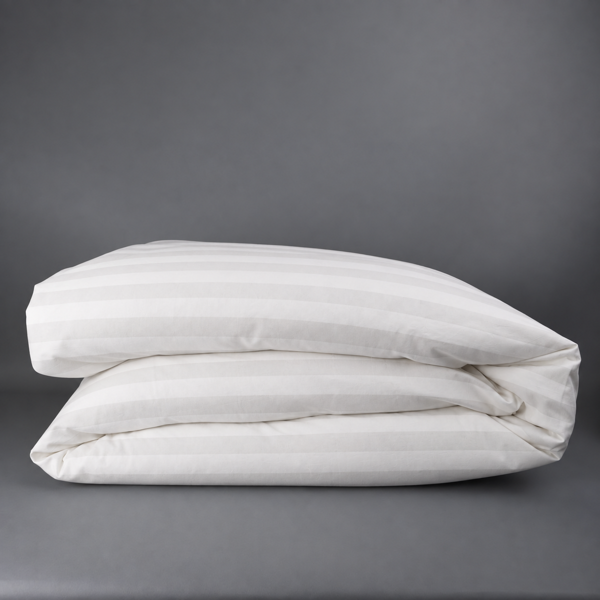 tone-on-tone duvet cover